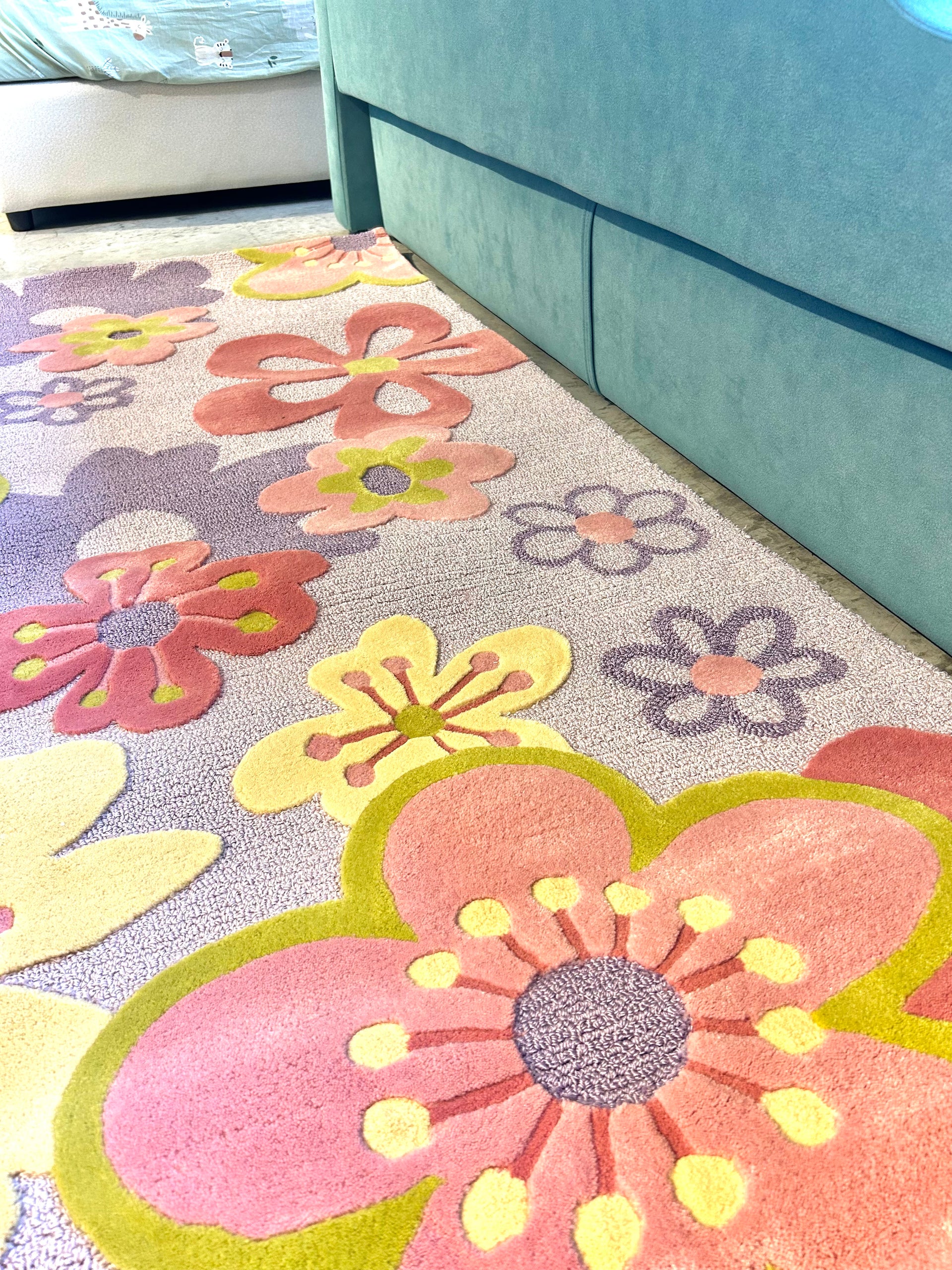 3D Blossom Play Rug
