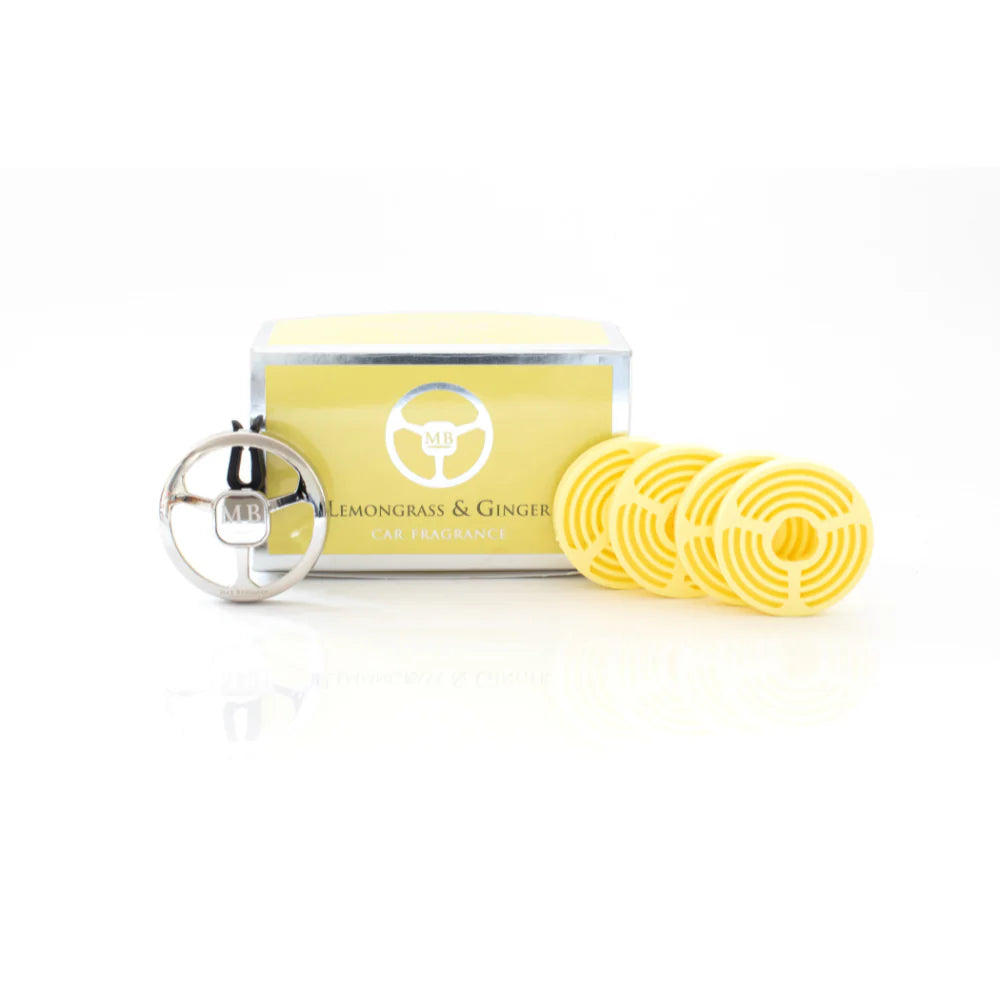 Max Benjamin Car Dispenser Gift Set - Lemongrass & Ginger