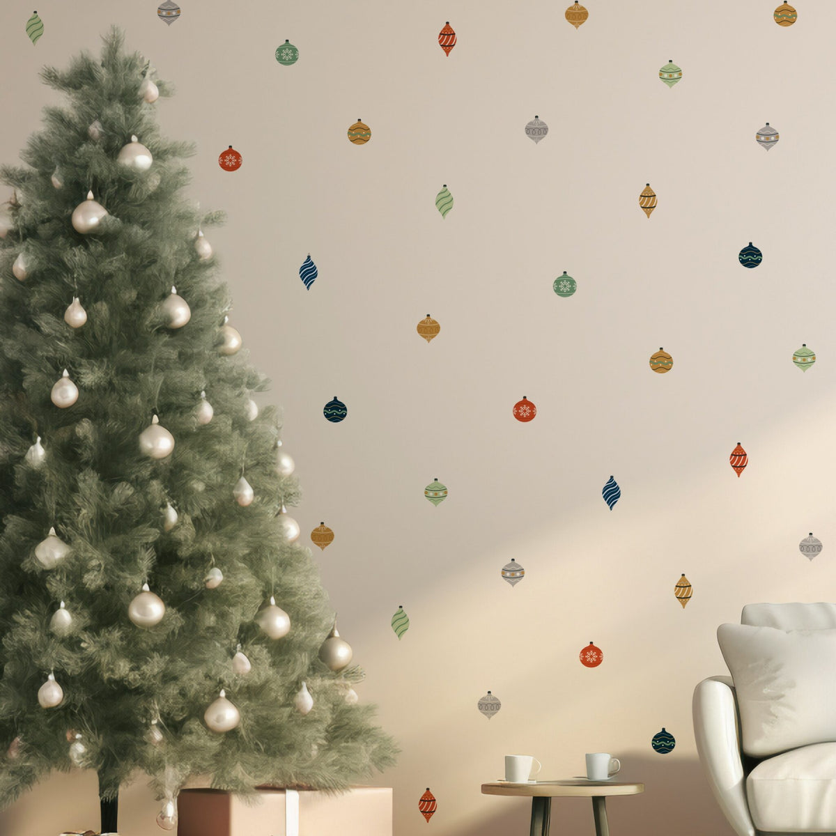 Wall Decals – Ornament Jingles on wall