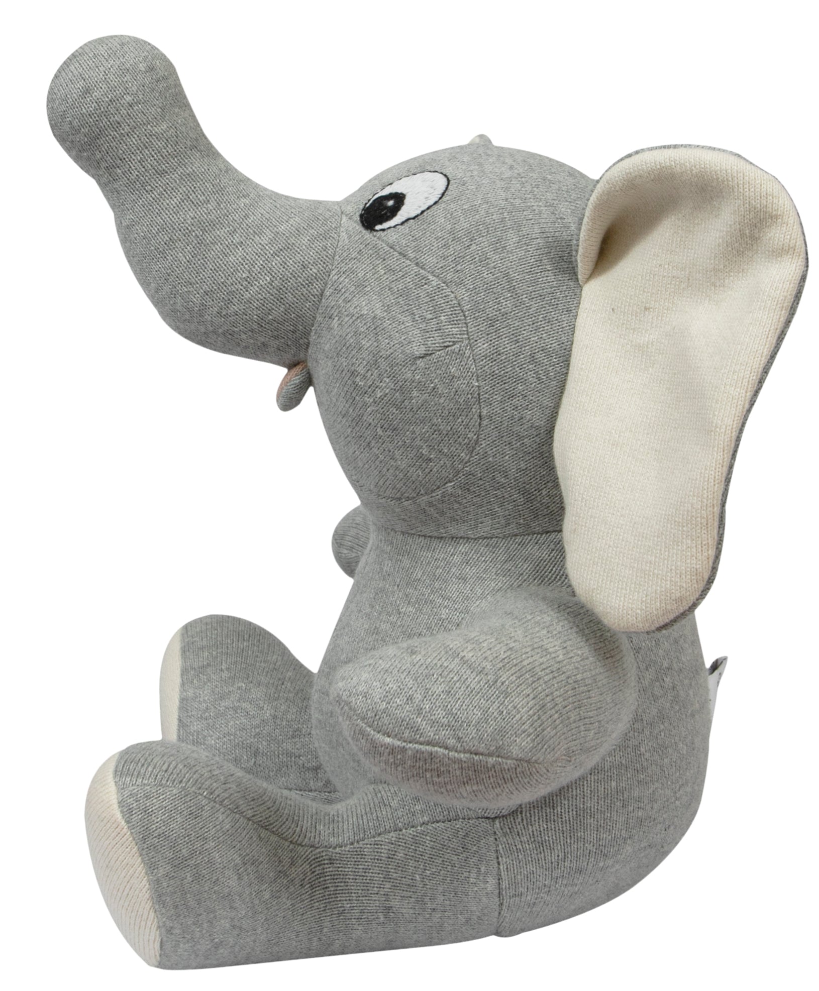 Pomme - Soft Grey Elephant Plush Toy Pair - Perfect for Cuddles and Play