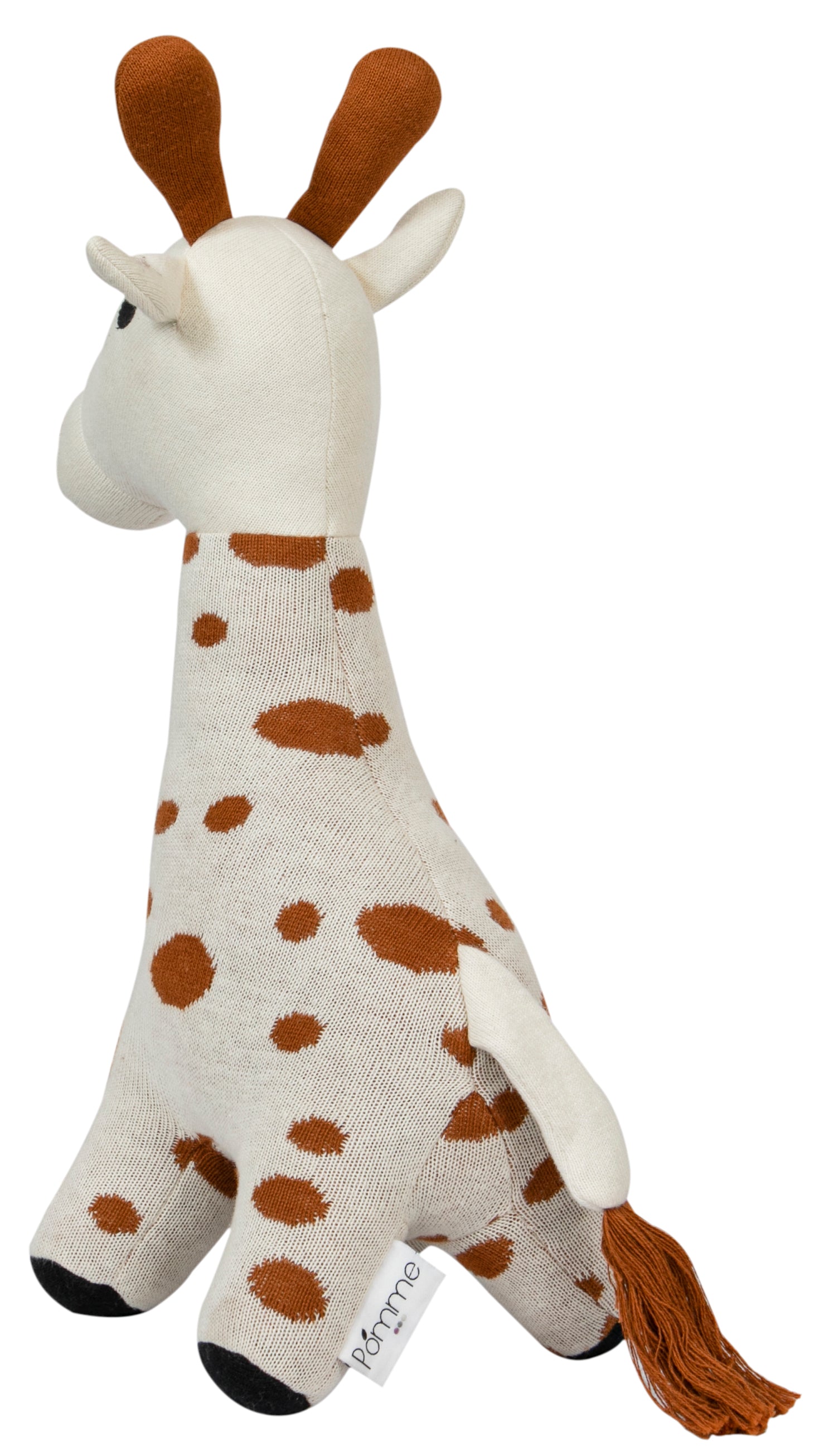 Pomme - Charming Brown Giraffe Plush Toy