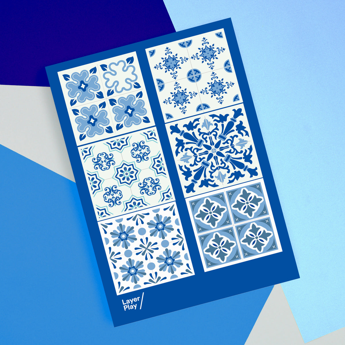 Peranakan Porcelain Tiles sheet 1