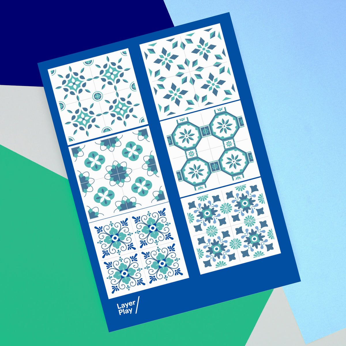 Peranakan Porcelain Tiles sheet 2