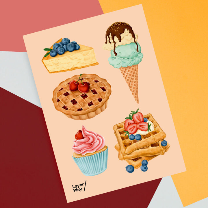 Sweet Desserts sheet 2