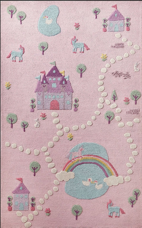 3D Activity Princess Wonderland Play Rug