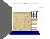 Wolba Climbing Wall with Resin Holds