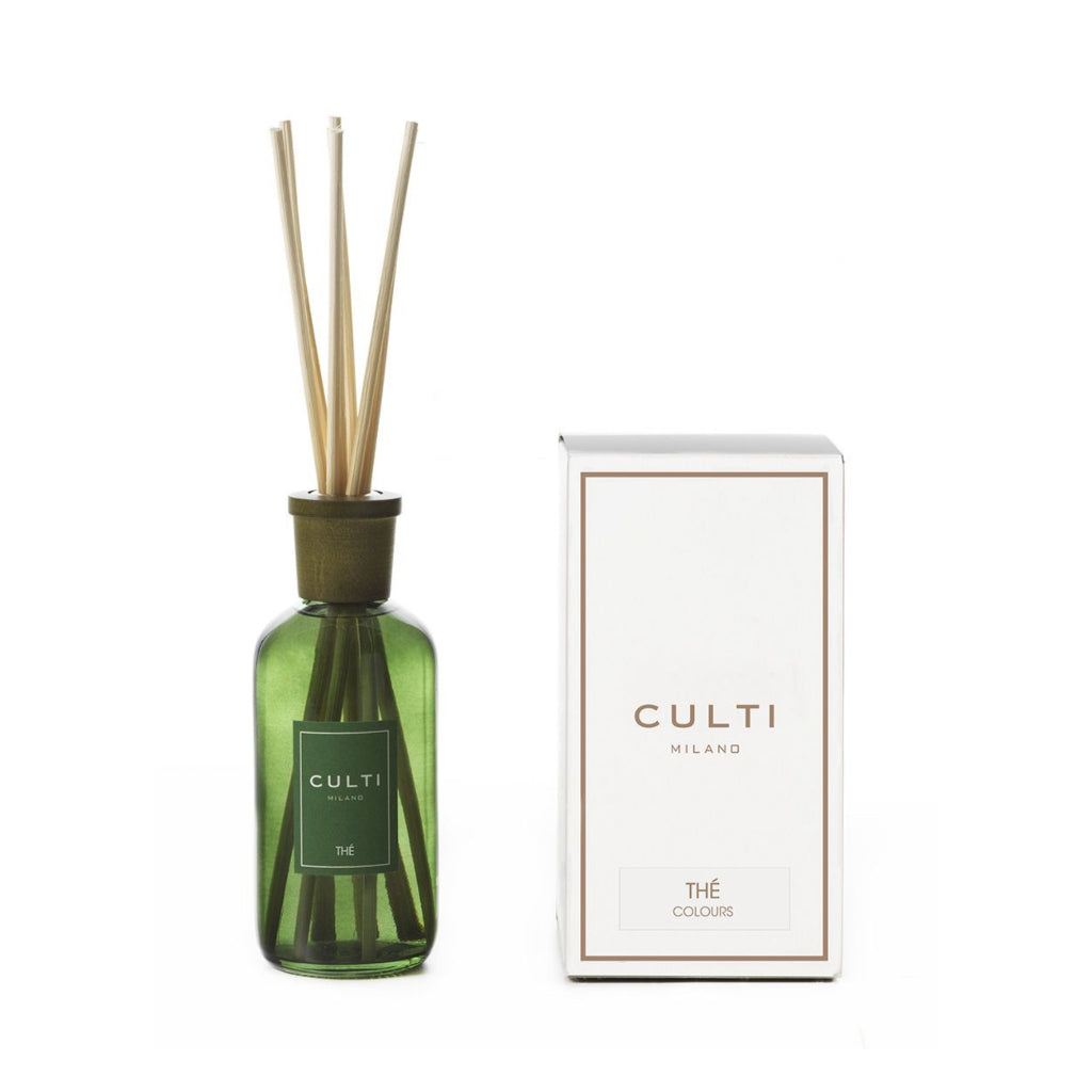 Culti Milano Colours Reed Diffuser - Thé (250ml / 500ml / 1000ml) Foral Scent