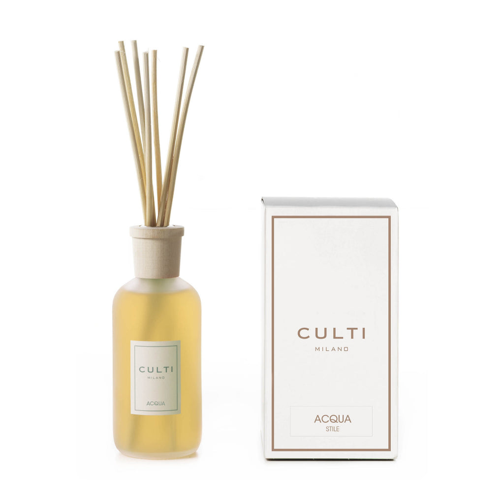 Culti Milano Stile Reed Diffuser Aqqua (250ml / 500ml / 1000ml)