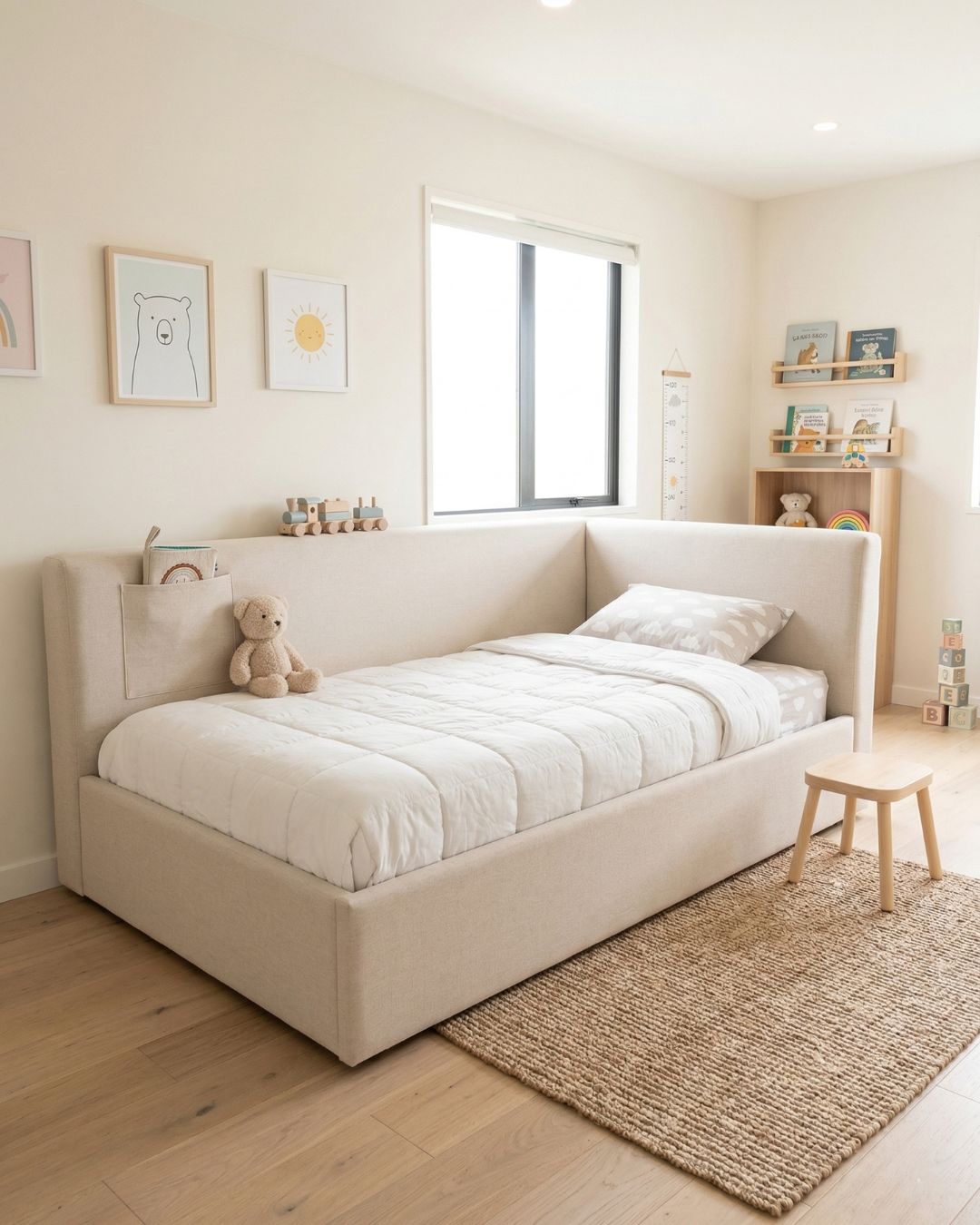 Poufy Cove Bed Frame
