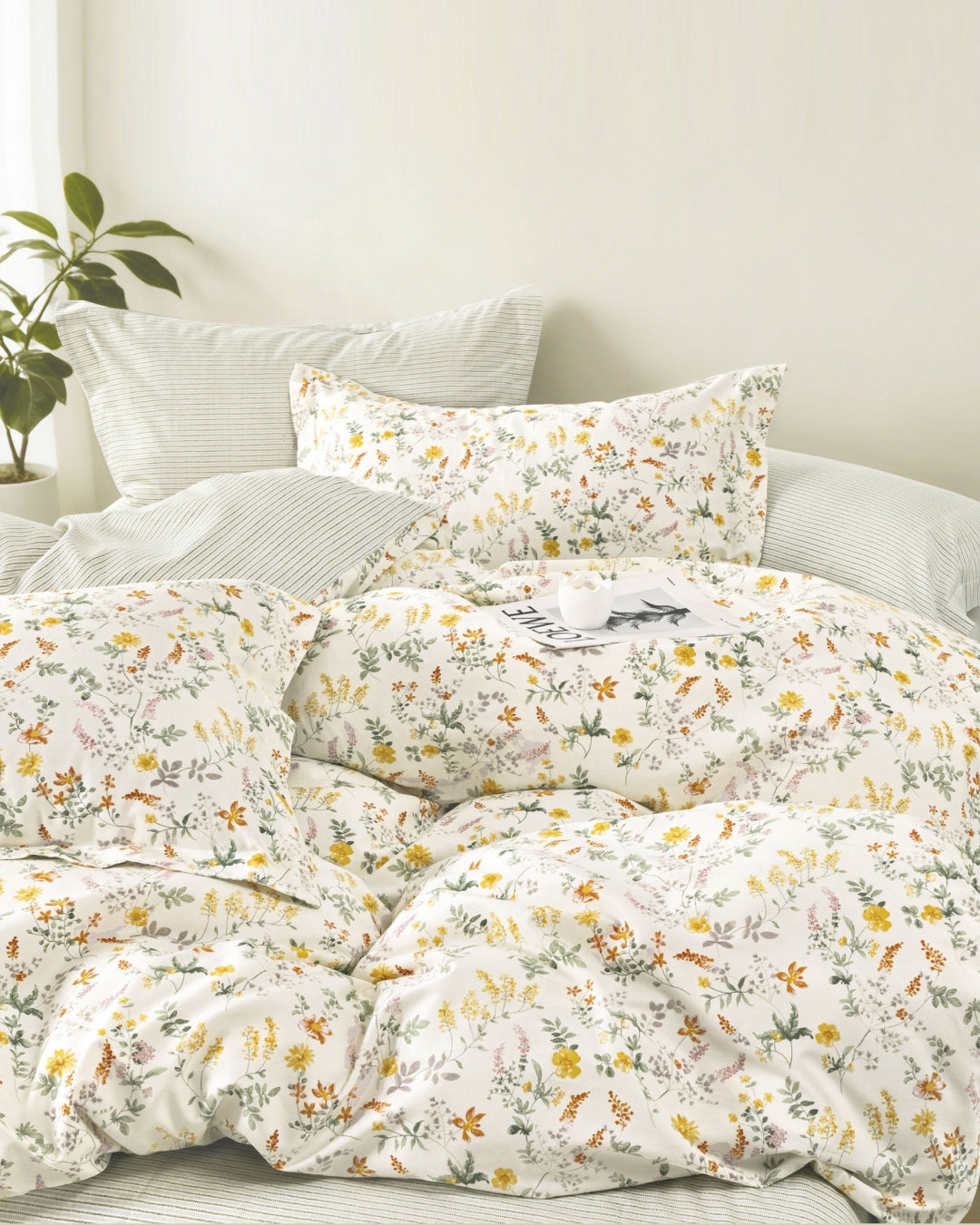 elise: 100% Cotton 930TC Valencia Prints - Tapestry Duvet Cover Set (20% OFF on Pre-Order)