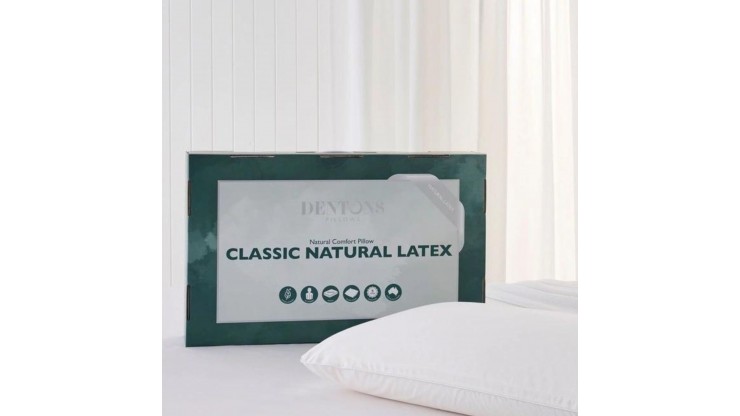 Dentons Pillow - Classic Natural Latex
