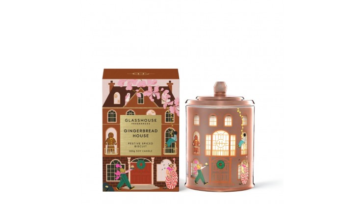 GH Fragrances: Gingerbread House 380g Candle
