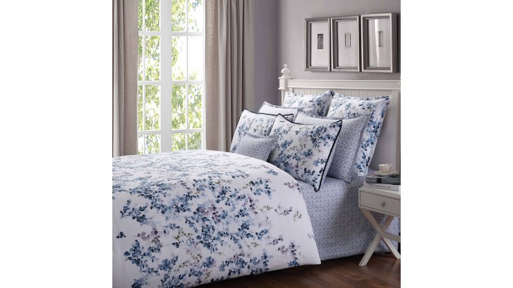 elise: 100% Cotton 930TC Light Comforter + 2 Pillow Case Set - Vanelli